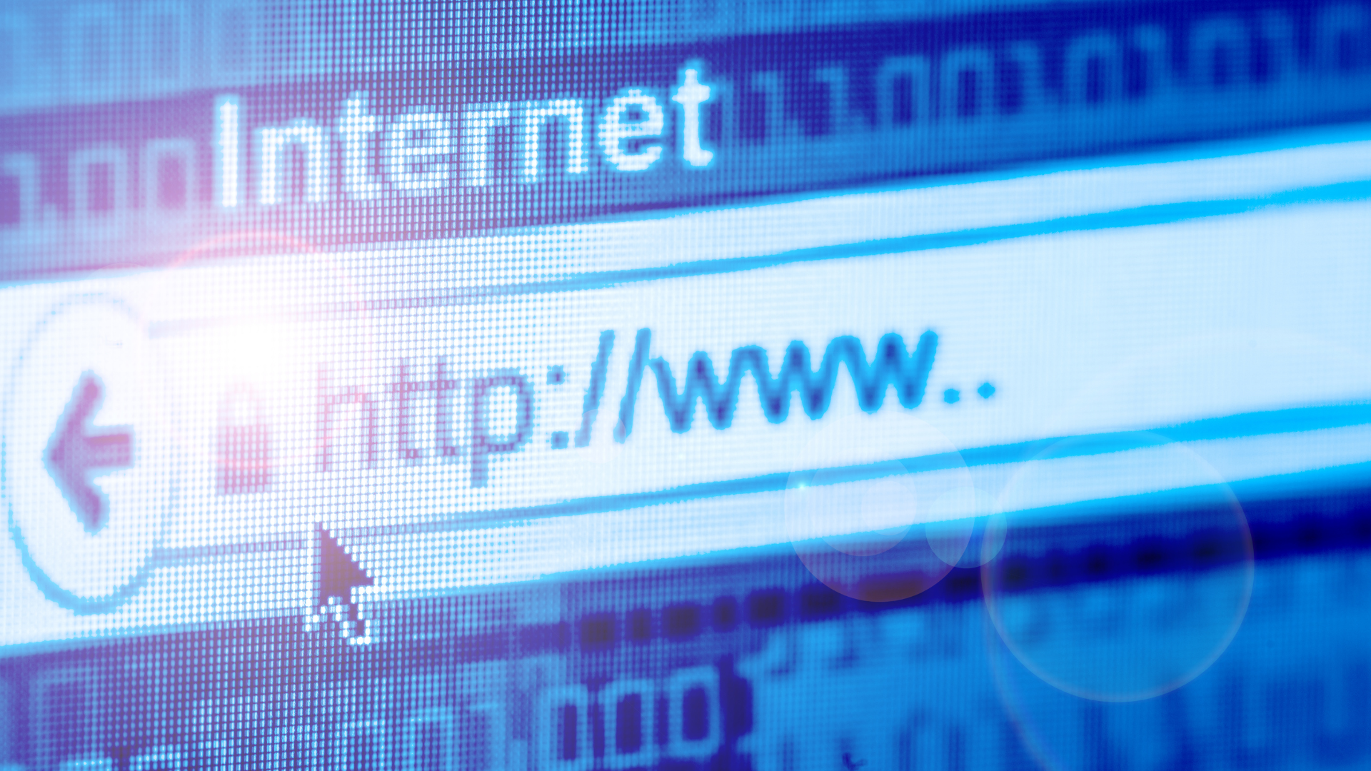 Immagine generica della finestra di un browser