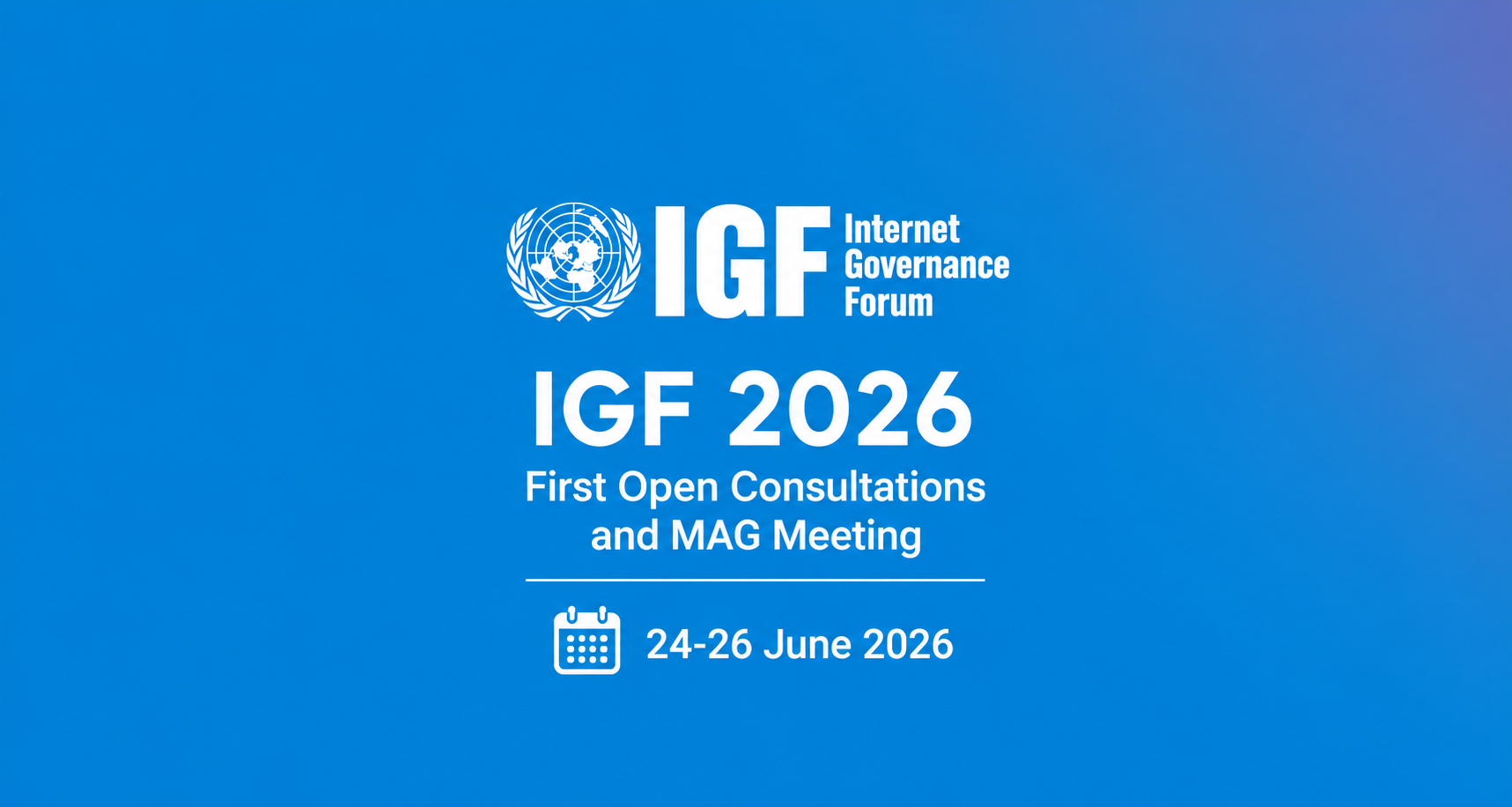 Locandina IGF 2026 24-26 giugno