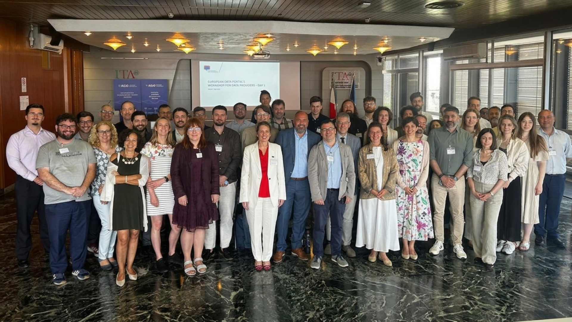 I rappresentanti dei Paesi europei all'incontro organizzato presso AgID