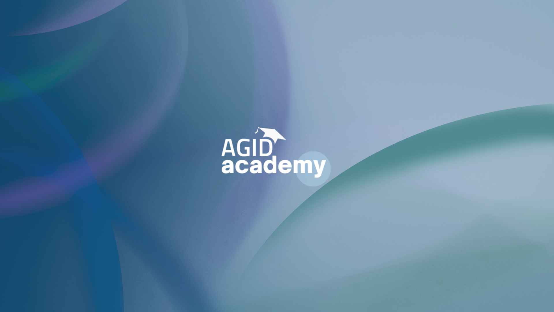 grafica decorativa con logo AgID Academy